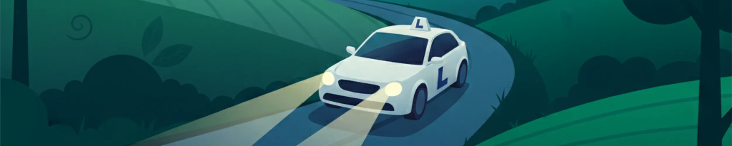 Sécurité de conduite de nuit pour les apprentis conducteurs irlandais