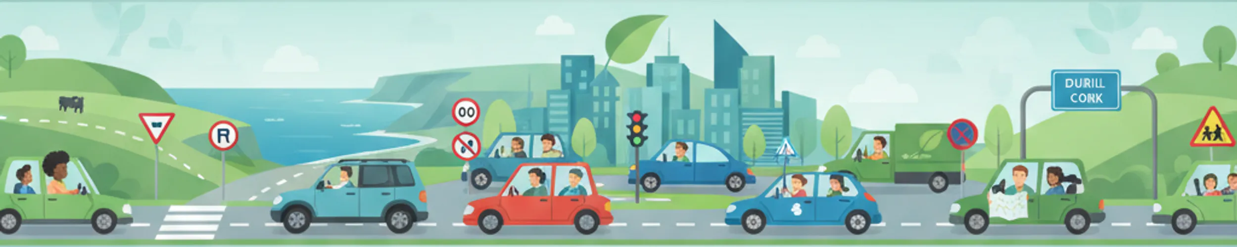 Points d'inaptitude et jugement routier en conduite irlandaise