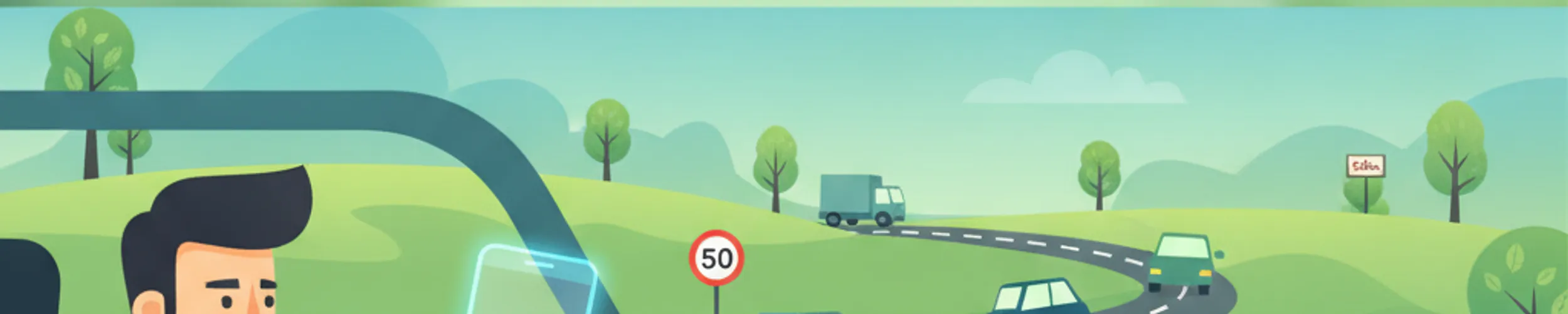 Handy Regeln und Ablenkung für die irische Fahrtheorie