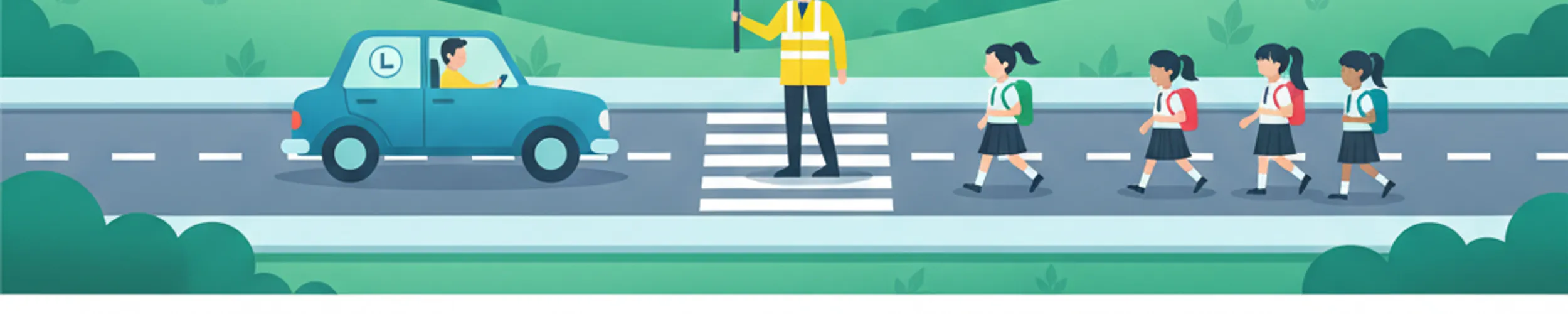 Passages piétons et agents de surveillance scolaire : Risques pour les apprentis conducteurs irlandais