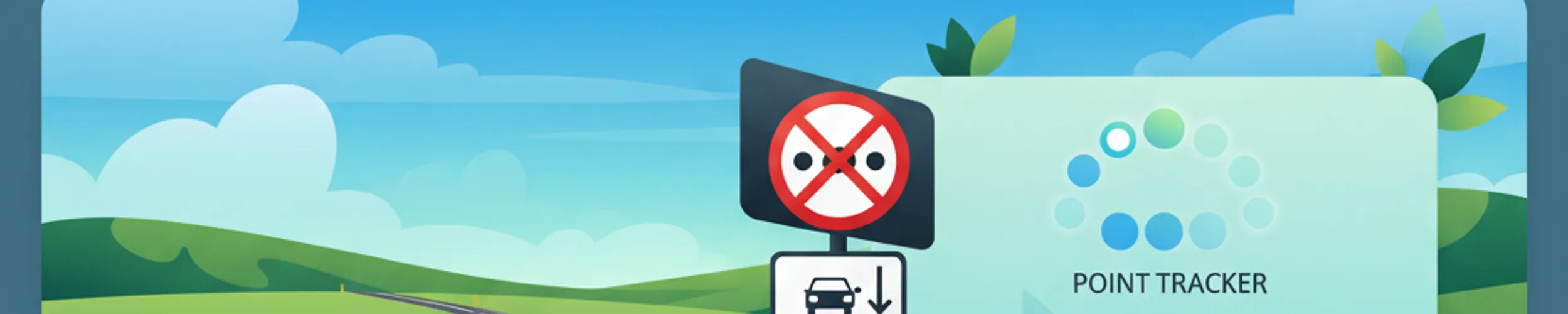 Strafpunkte für neue Fahrer in Island
