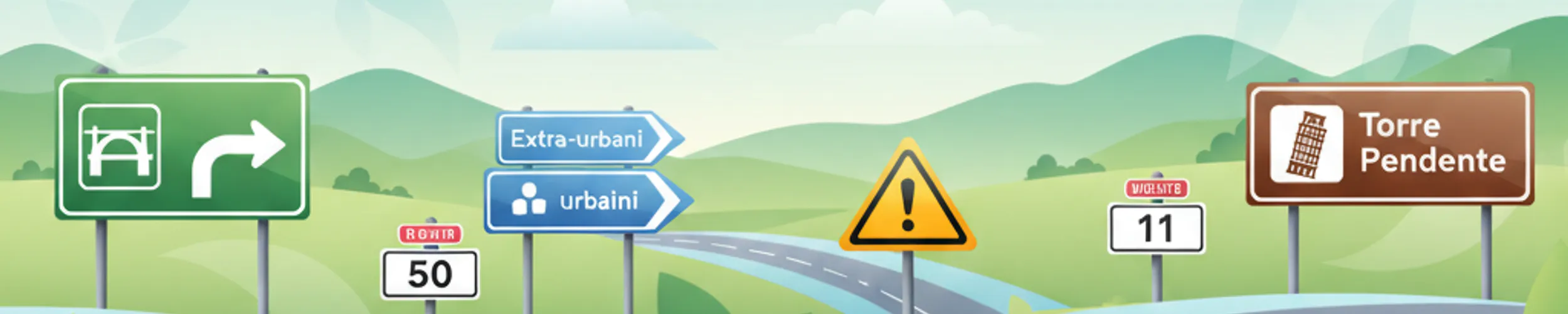 Italian Road Sign Colours and Their Meanings