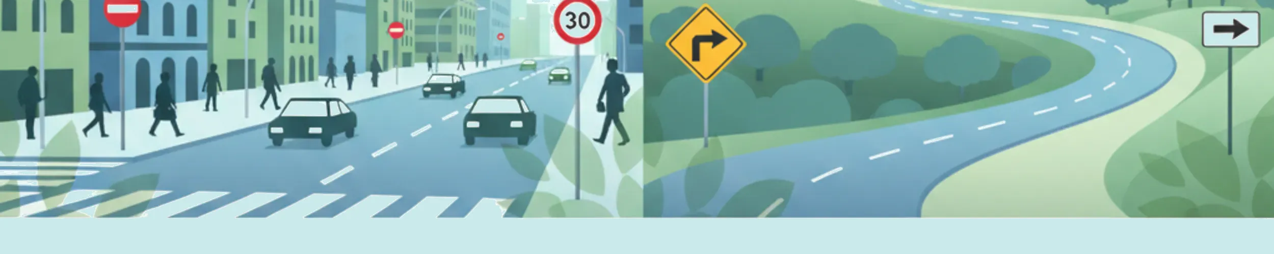 Señales de Tráfico Italianas: Normas de Ubicación Urbana vs. Extraurbana