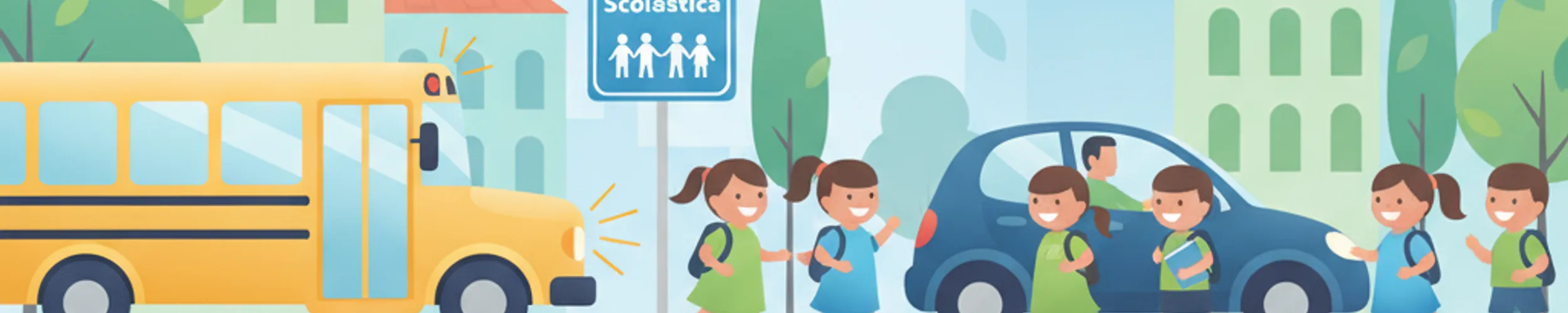 Italienische Verkehrsregeln: Fahren in der Nähe von Schulen und Schulbussen
