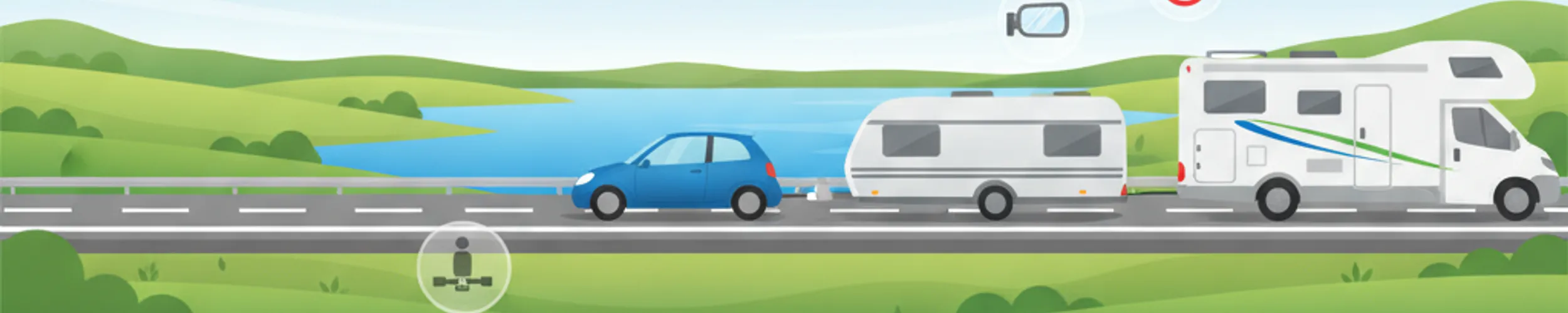 Règles italiennes pour caravanes et camping-cars