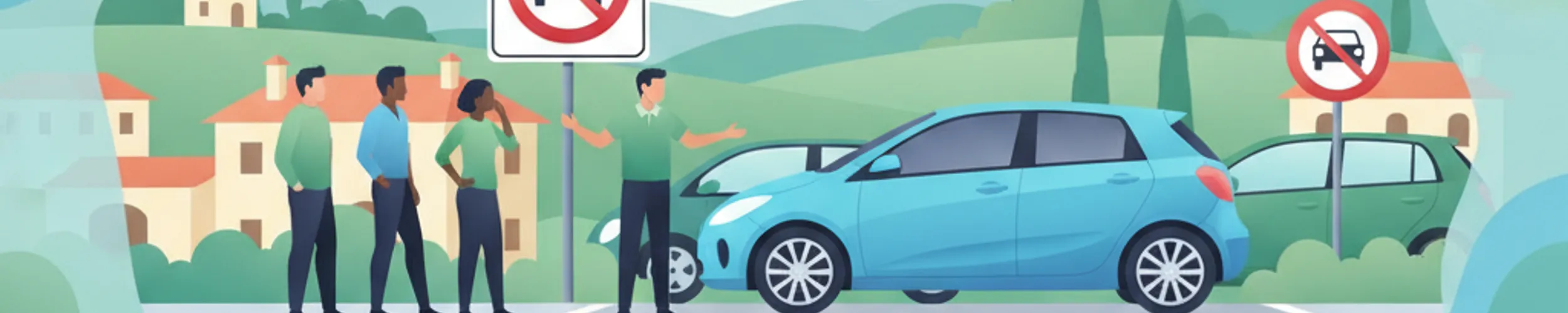 Rückwärtsfahren Regeln und Manöver in Italien