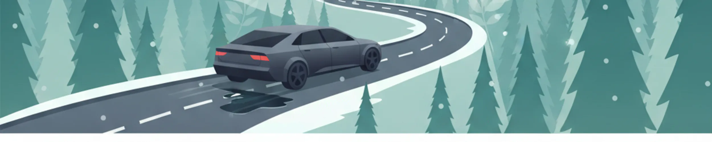 Driving on Black Ice on Italian Roads