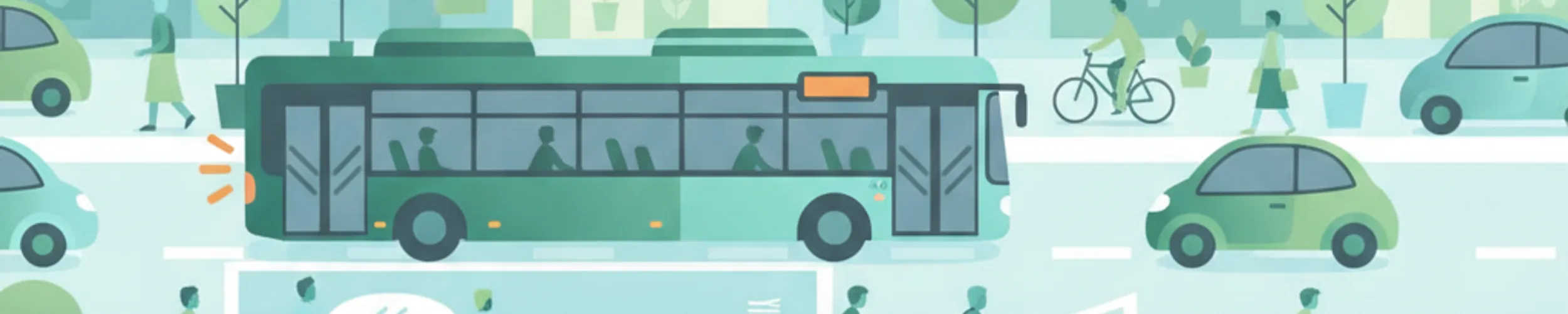 Ceder el paso a autobuses en paradas en zonas urbanas italianas