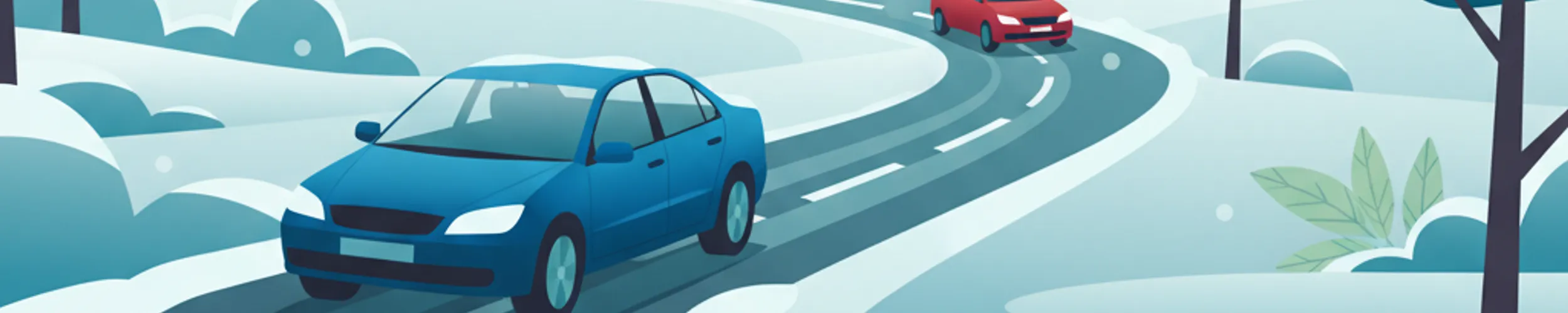 Conduire sur neige et glace dans le trafic néerlandais