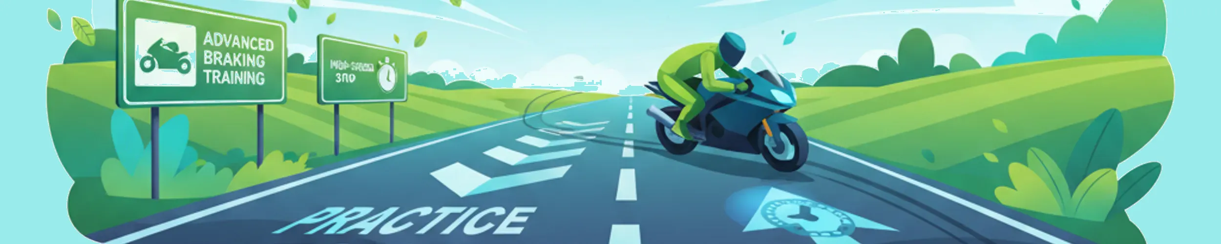 Freinage d'Urgence Avancé pour Motocyclistes Néerlandais Catégorie A
