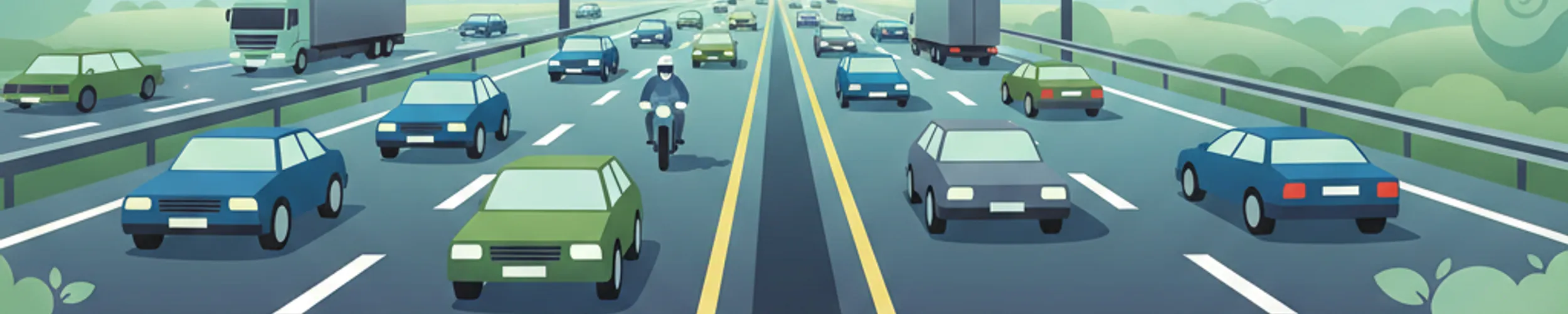 Bewältigung von starkem Verkehr und Staus in den Niederlanden
