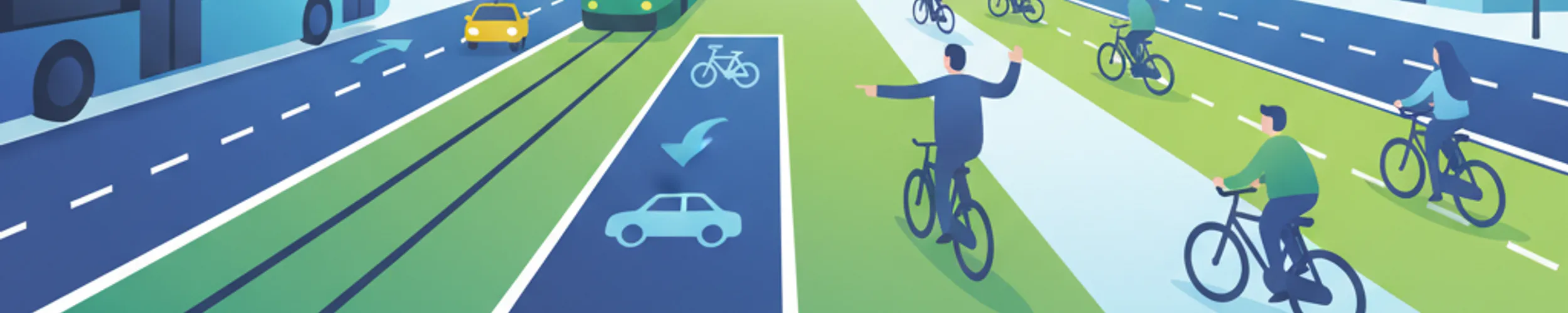 Sonderfahrstreifen: Regeln für Bus-, Straßenbahn- und Radwege in den Niederlanden