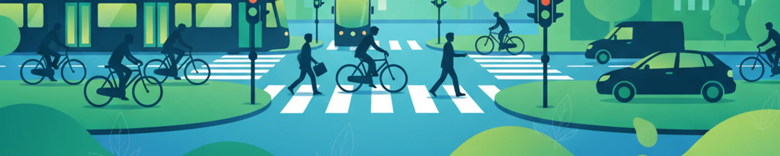 Feux de signalisation piétonne et priorité aux intersections néerlandaises
