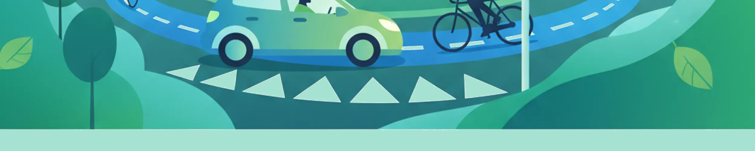 Circuler avec les cyclistes aux ronds-points et carrefours en Pologne
