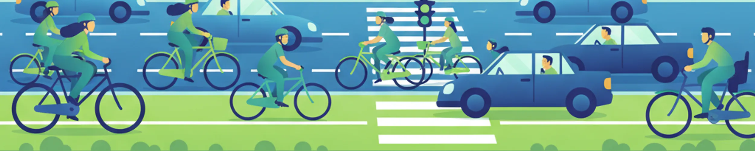 Interactions Sécuritaires avec les Cyclistes dans les Villes Polonaises