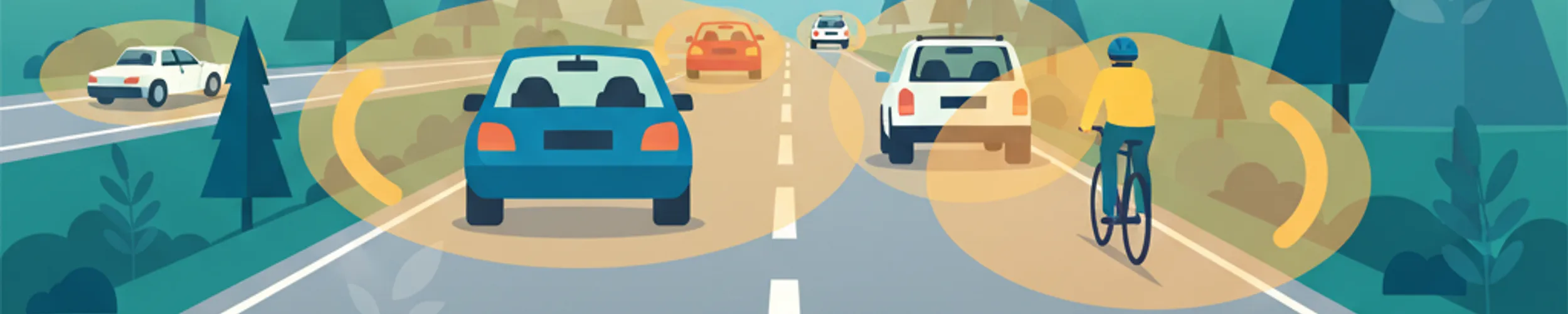 Vorausschauendes Fahren und Sicherheitsabstände im schwedischen Straßenverkehr