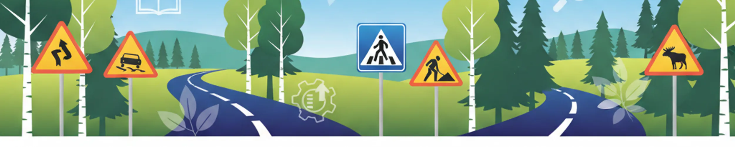 Panneaux suédois de danger : Reconnaître les dangers sur la route