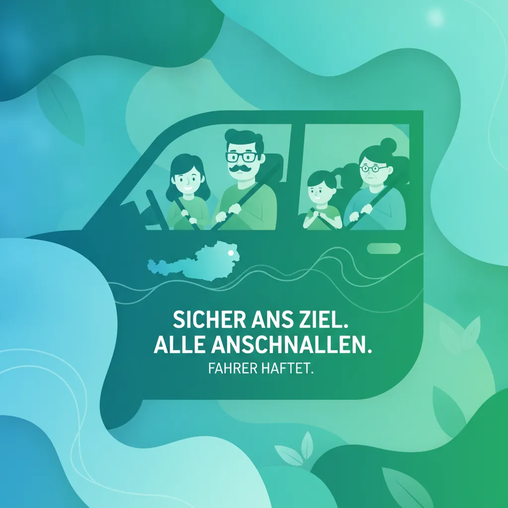 Wichtige Gurtregeln für das österreichische Fahren