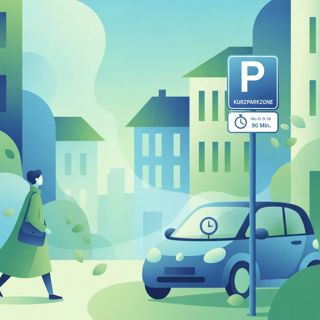 Zones de stationnement de courte durée dans les zones urbaines autrichiennes
