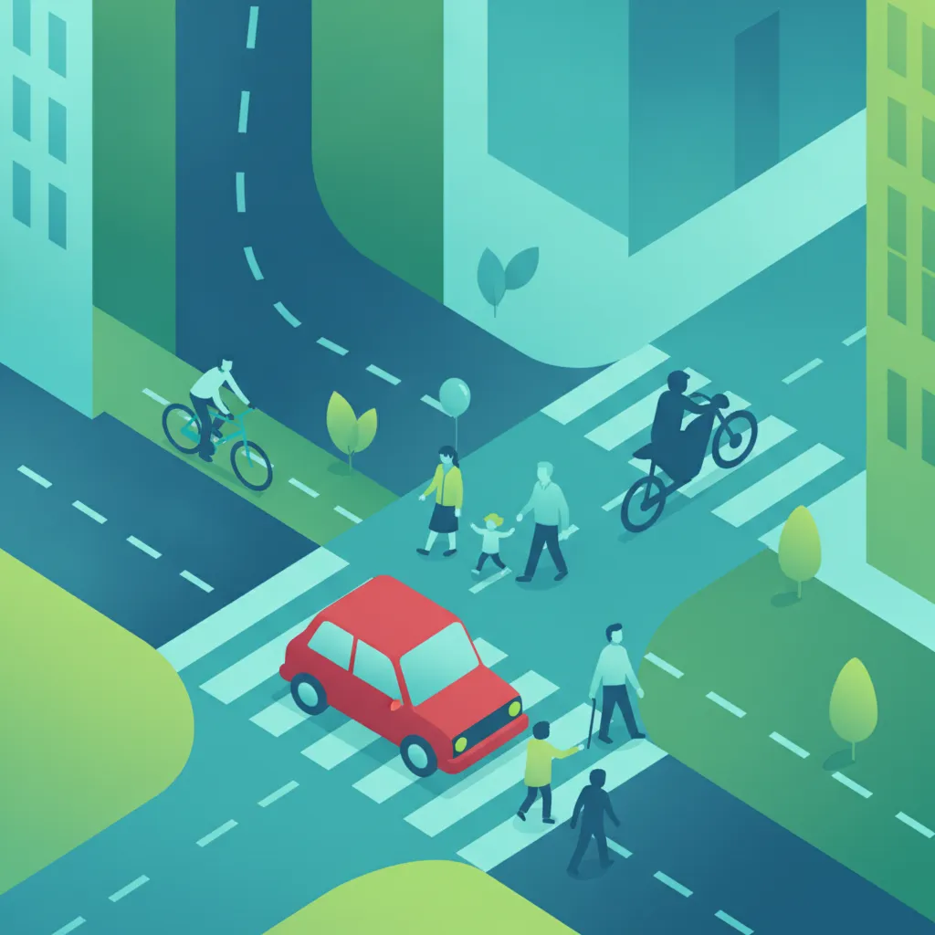 Schwächere Verkehrsteilnehmer im österreichischen Verkehr