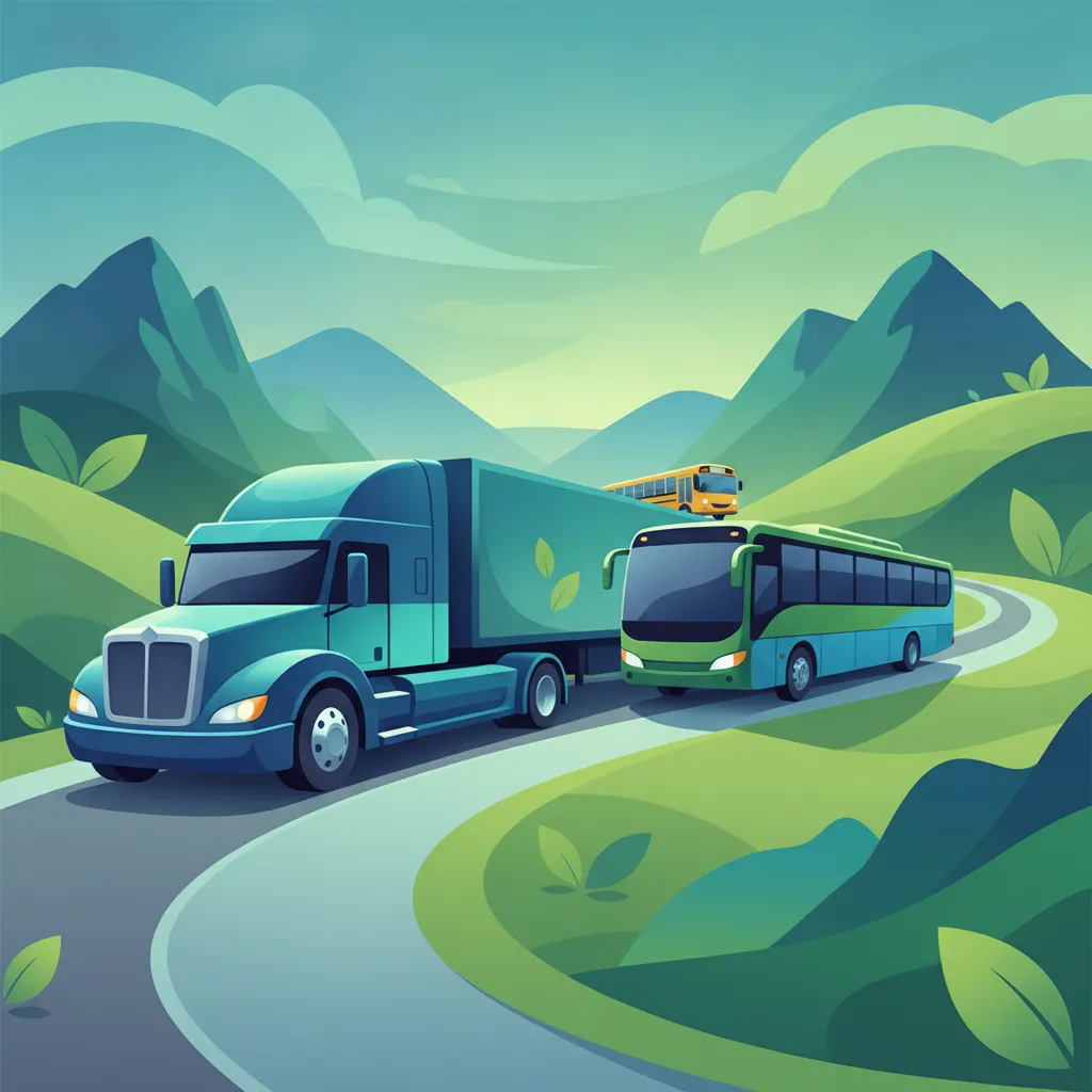 Fortgeschrittene Fahrpraxis für LKW und Busse in Österreich