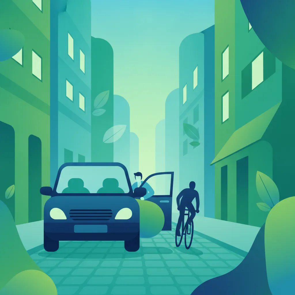 Sicheres Türöffnen & Dooring-Prävention für deine österreichische Theorieprüfung
