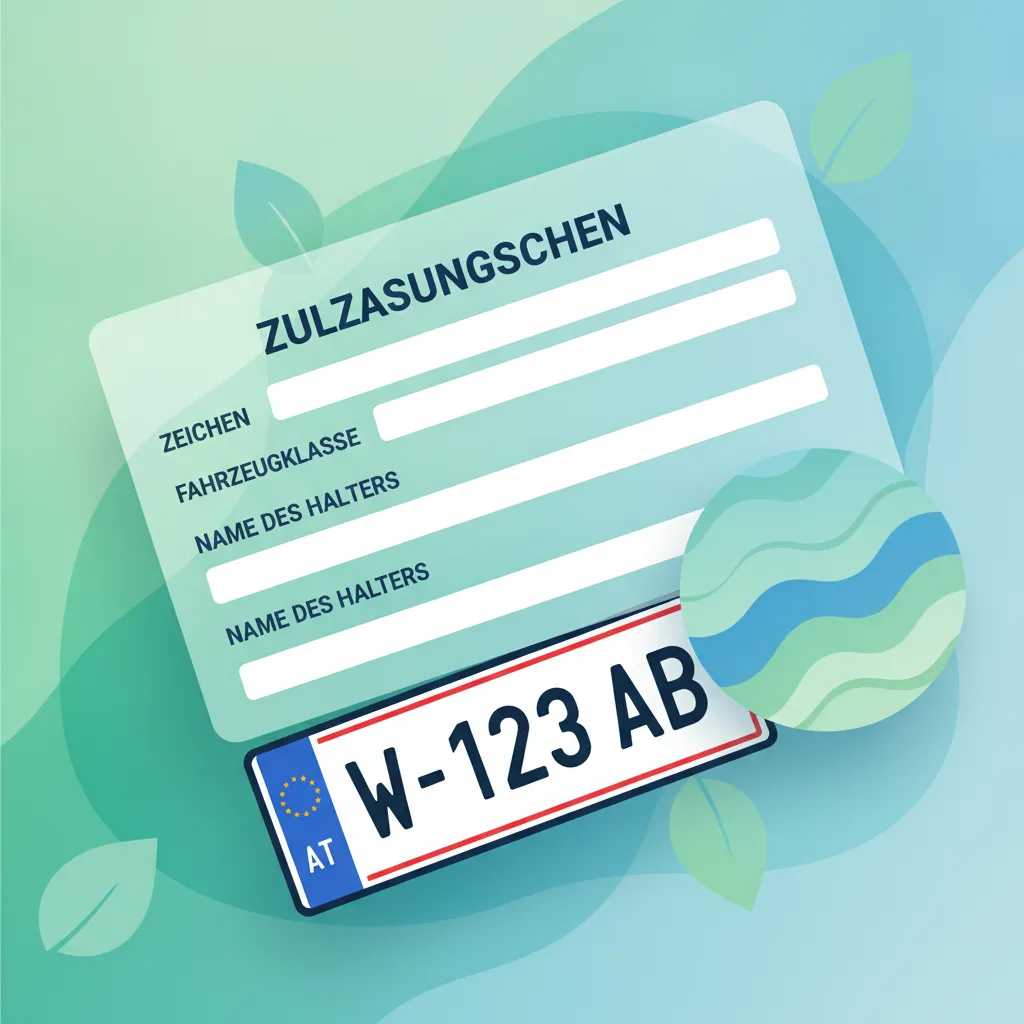Österreichische Fahrzeugzulassung und Kennzeichen