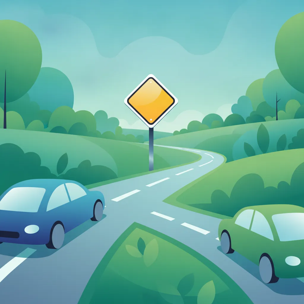Vorfahrtstraßen und Kreuzungen in Belgien verstehen