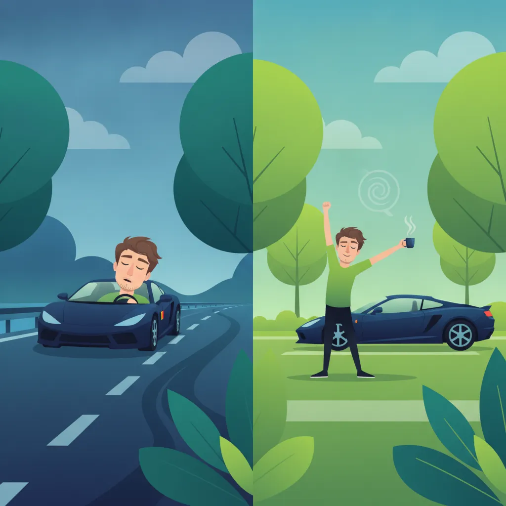 Conduire en état de fatigue : Règles et risques belges