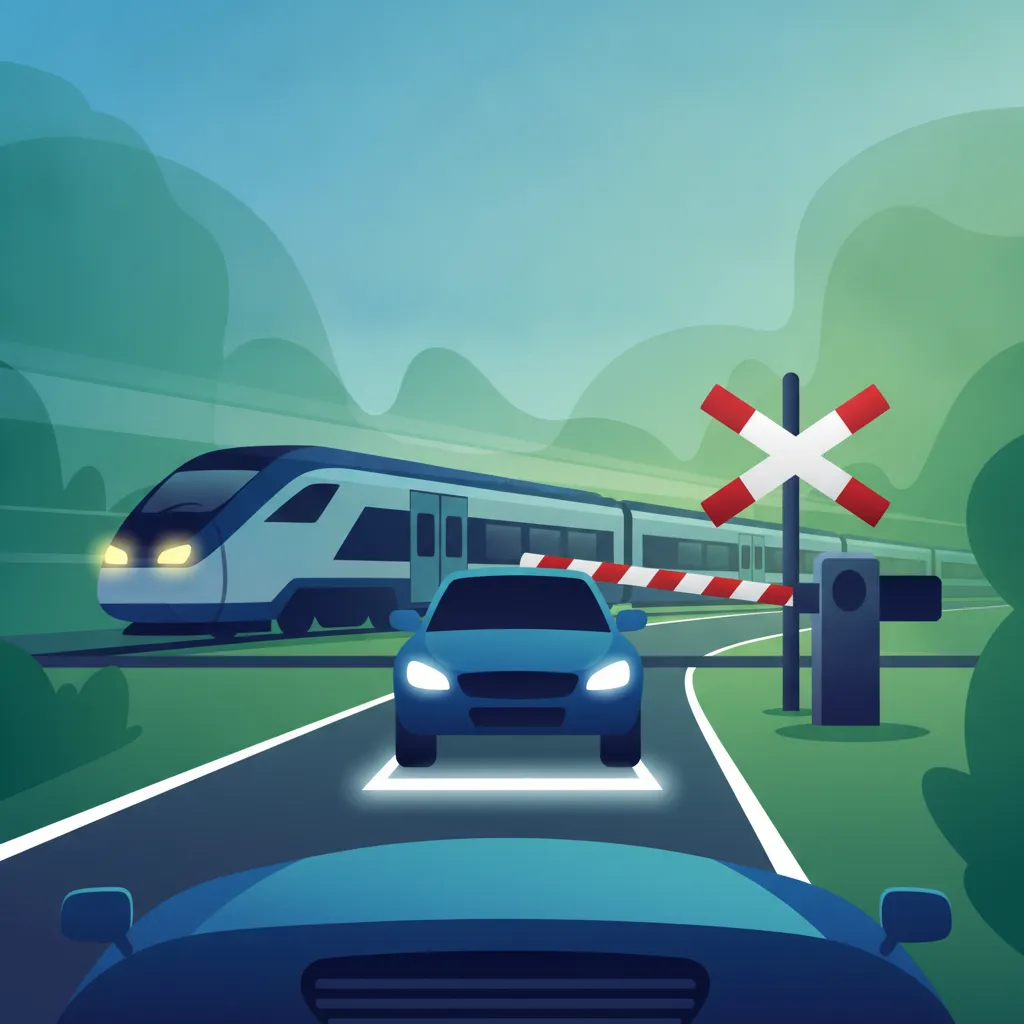 Belgische Bahnübergänge: Regeln und Warnsignale