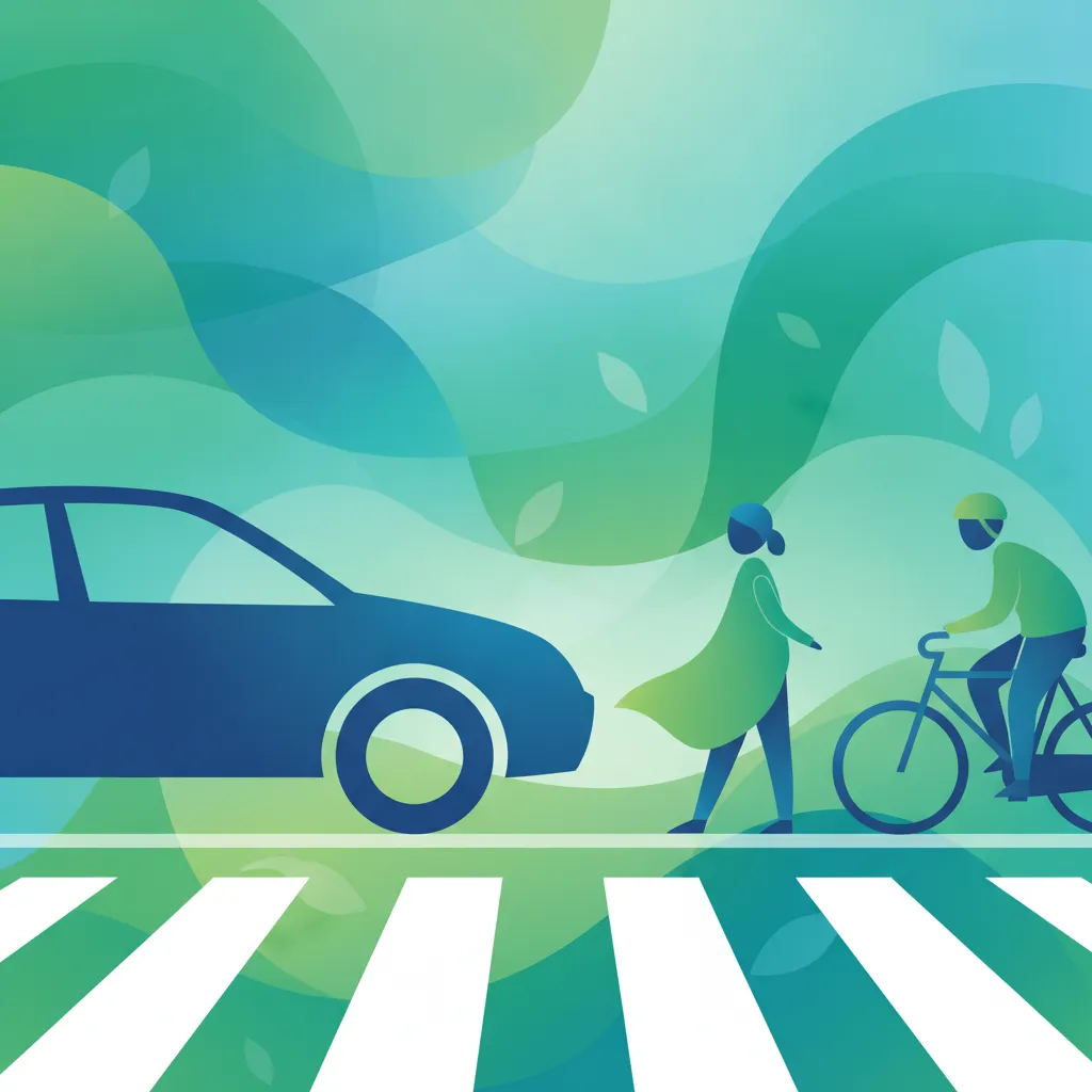Regeln und Vorfahrtsregeln für belgische Zebrastreifen