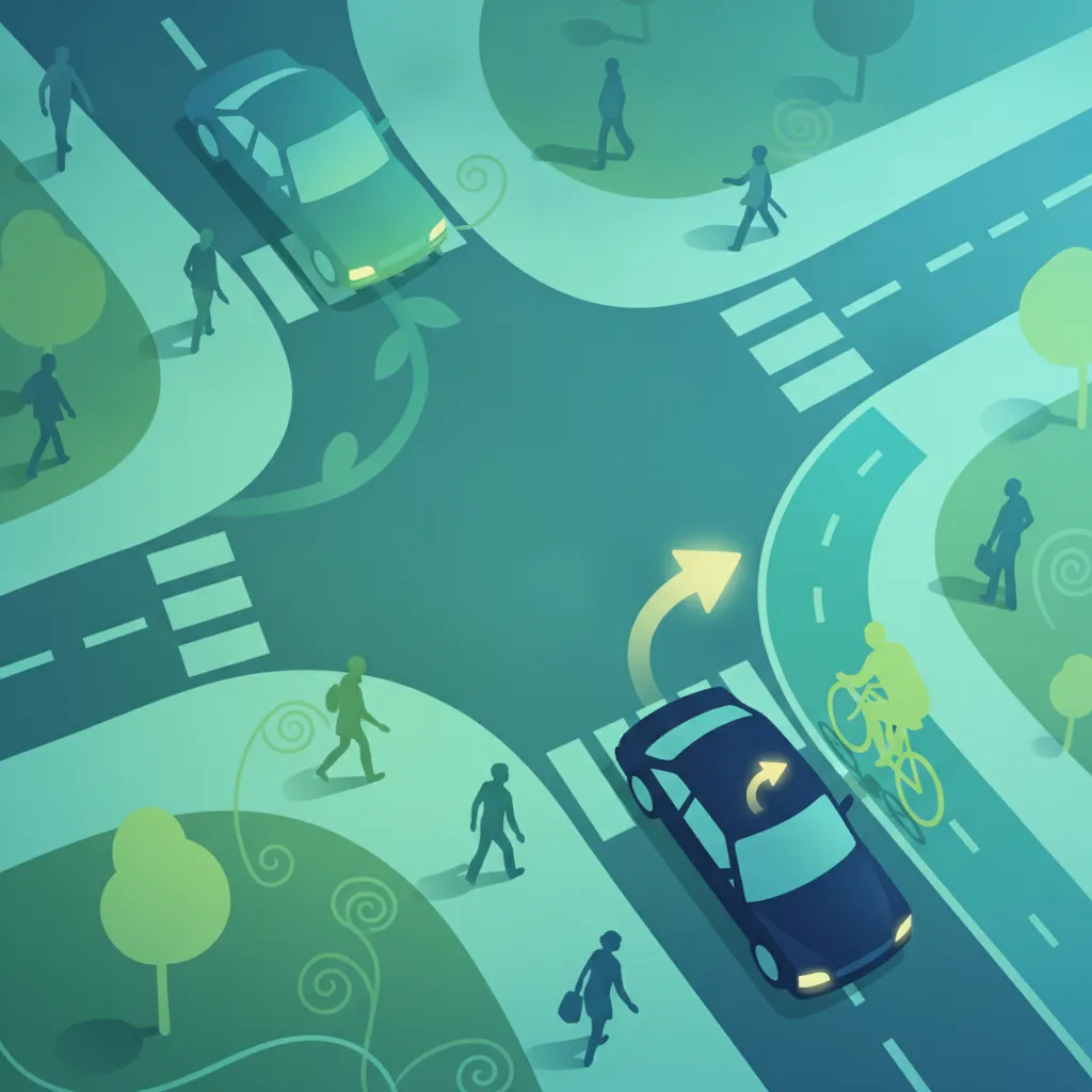 Belgische Abbiegeregel: Vorfahrt beim Richtungswechsel