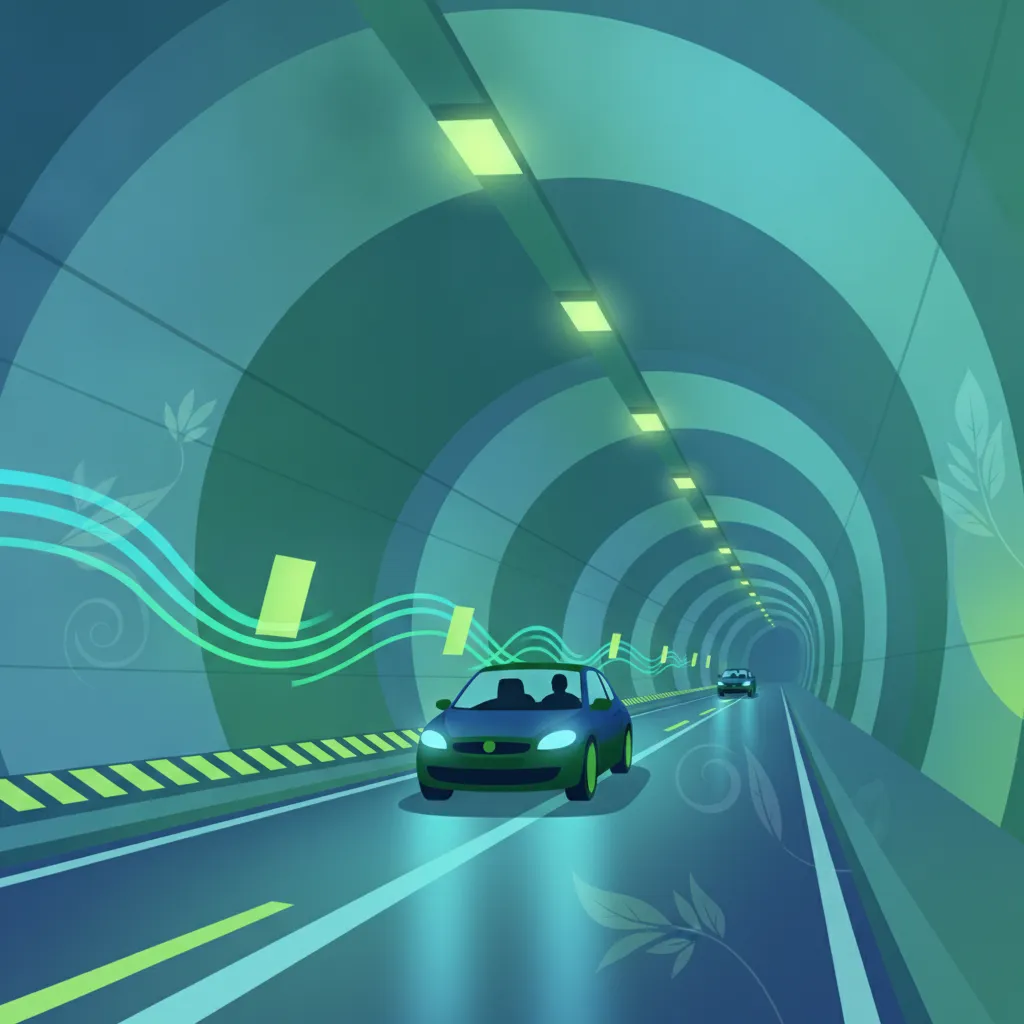 Distances de sécurité dans les tunnels belges