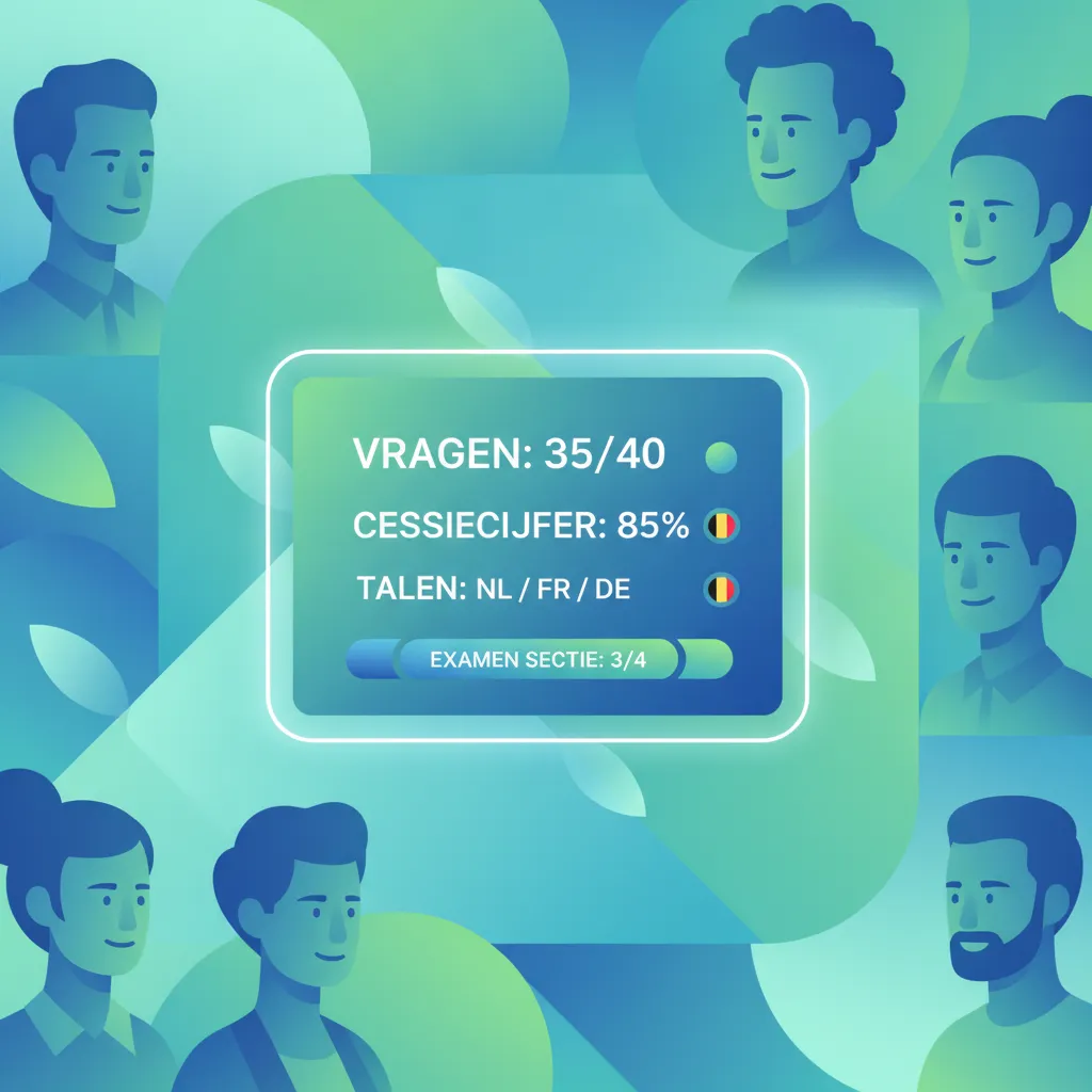 Theoretische Fahrprüfung Belgien: Format und Abläufe
