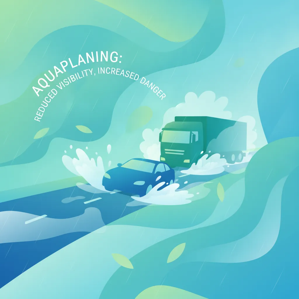Aquaplaning and Wet Road Hazards in Belgian Driving Theory