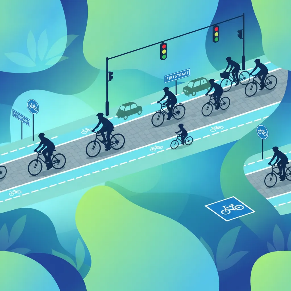 Belgische Radfahrerschilder und Radwege erklärt