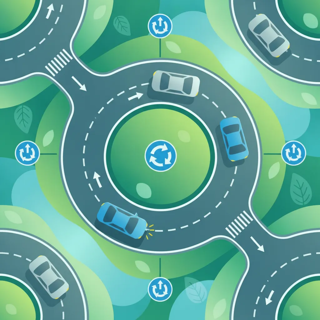 Schweizer Kreisverkehrsregeln: Vorfahrt und Blinken