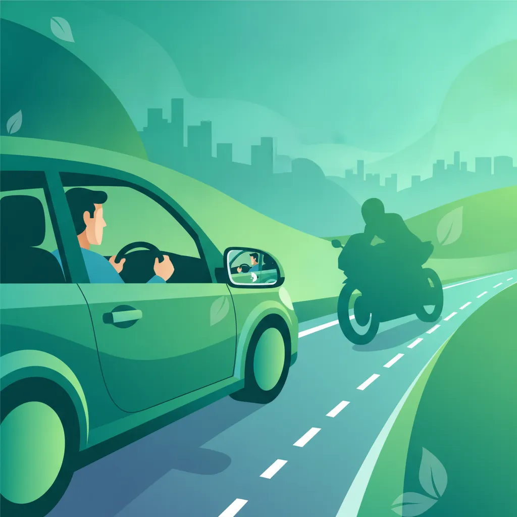Motorrad-Awareness für Autofahrer im deutschen Straßenverkehr