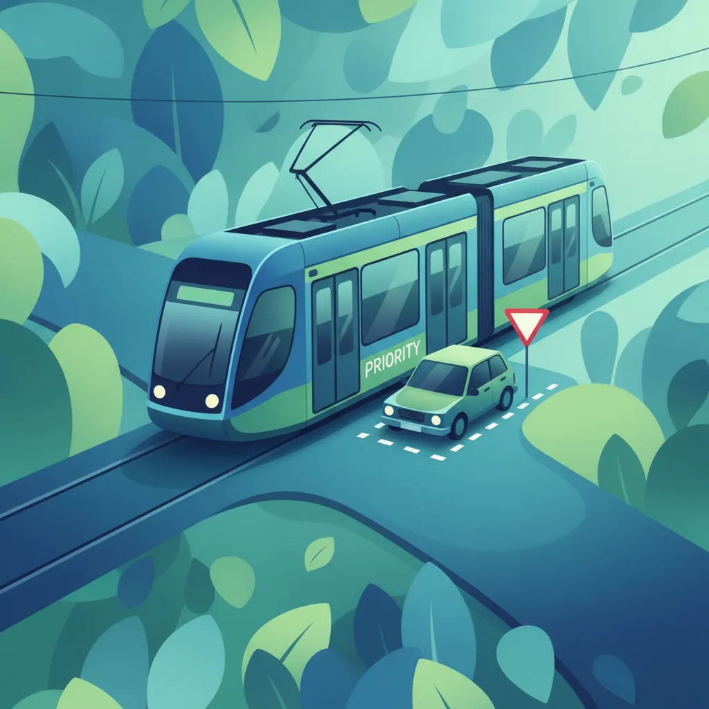 Straßenbahnen und Schienenfahrzeuge: Vorfahrtsregeln im deutschen Verkehr