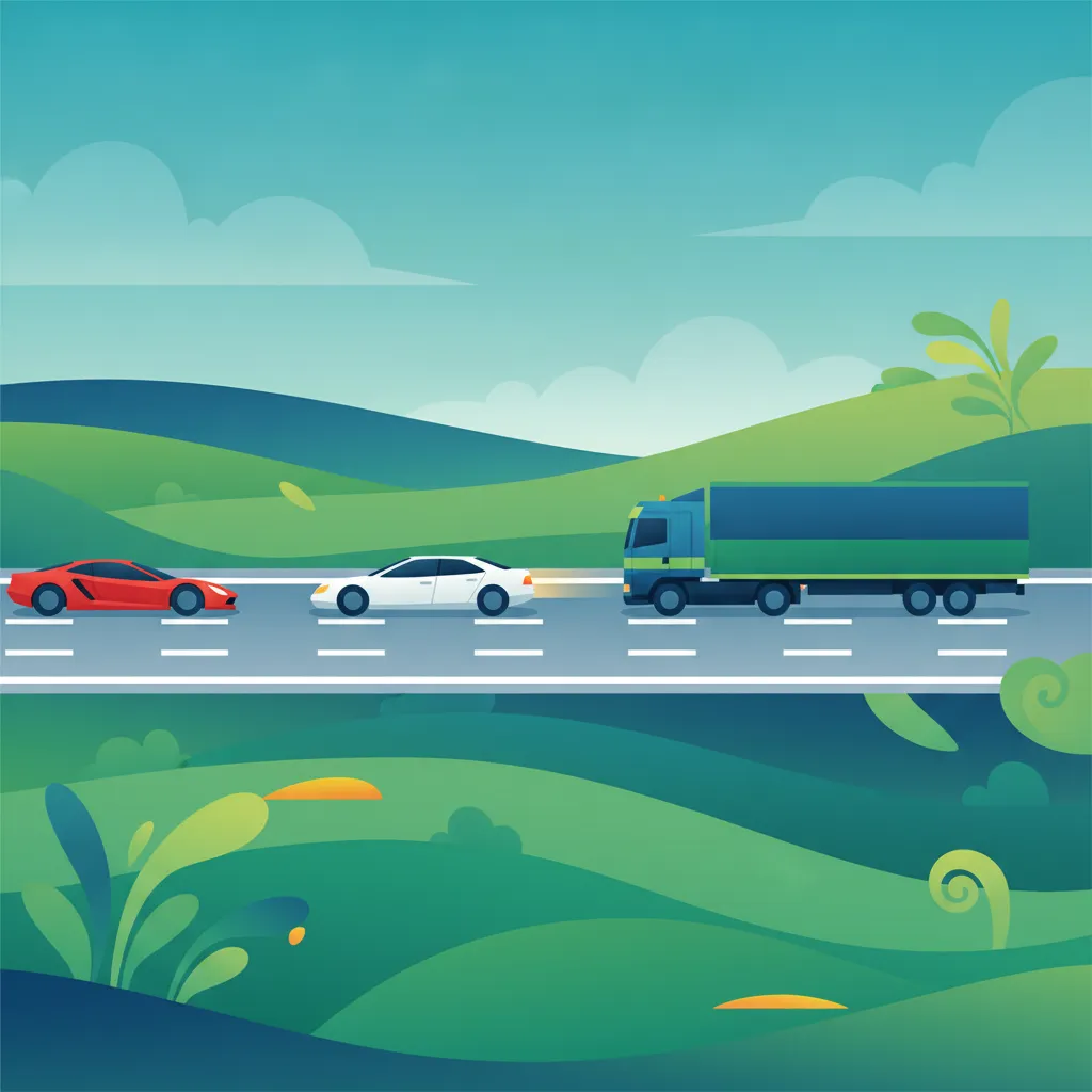 Überholregeln und Fahrstreifenordnung auf deutschen Autobahnen