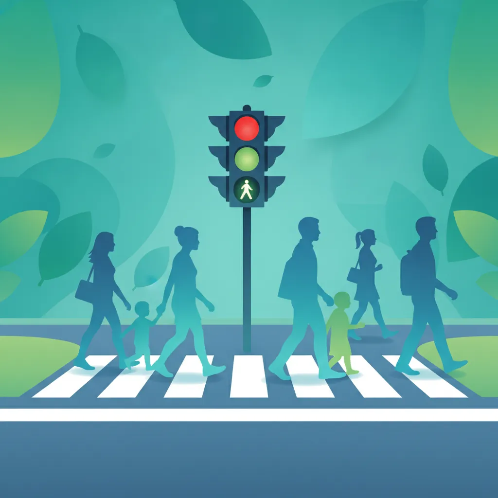 Fußgängerüberwege mit Ampeln in Deutschland