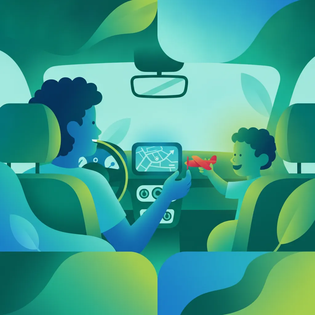 Umgang mit Ablenkungen im Auto: Deutsche Theorieprüfung
