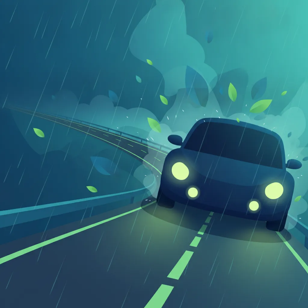 Fahrpraxis bei Nebel, Regen und schlechter Sicht in Deutschland meistern