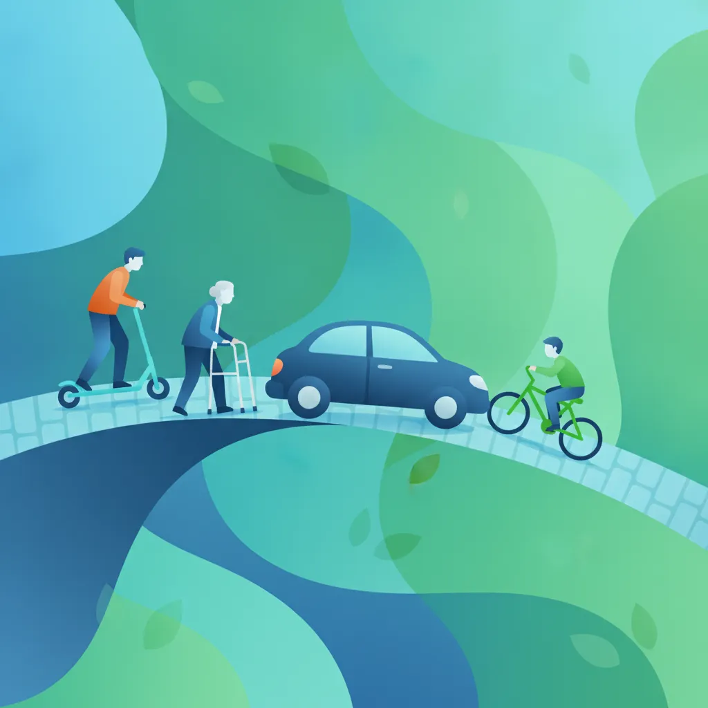 Komplexe Interaktionen mit schwachen Verkehrsteilnehmern im dänischen Verkehr
