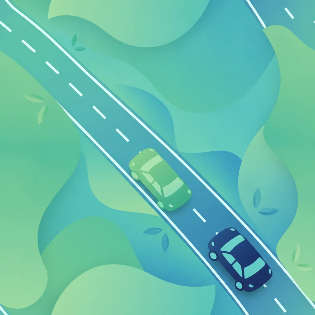 Fahrspurdisziplin auf Autobahnen im dänischen Verkehr