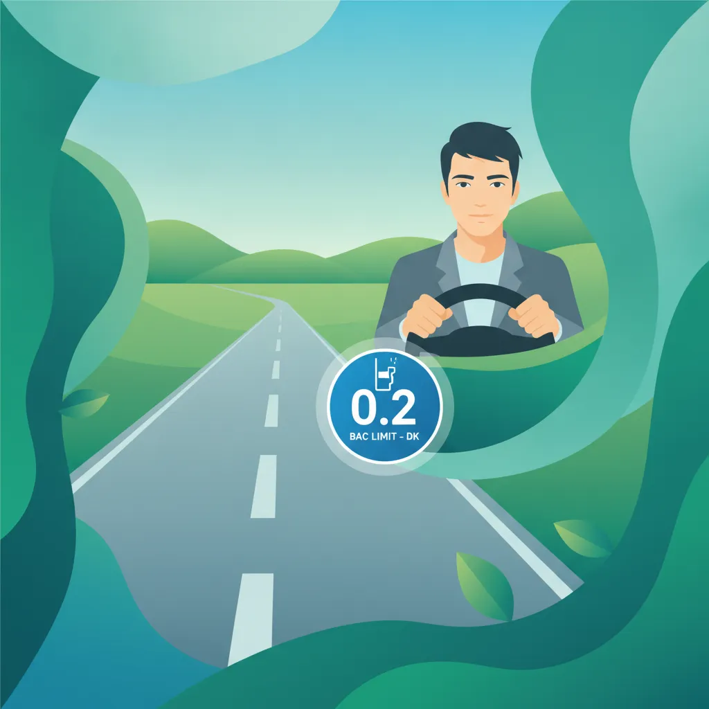 Limite d'alcool de 0,2 pour les nouveaux conducteurs au Danemark