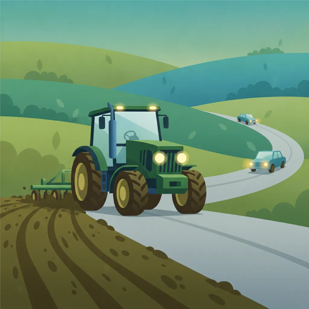 Danish Tractor and Motor Implement (TM) Driving Theory Practice