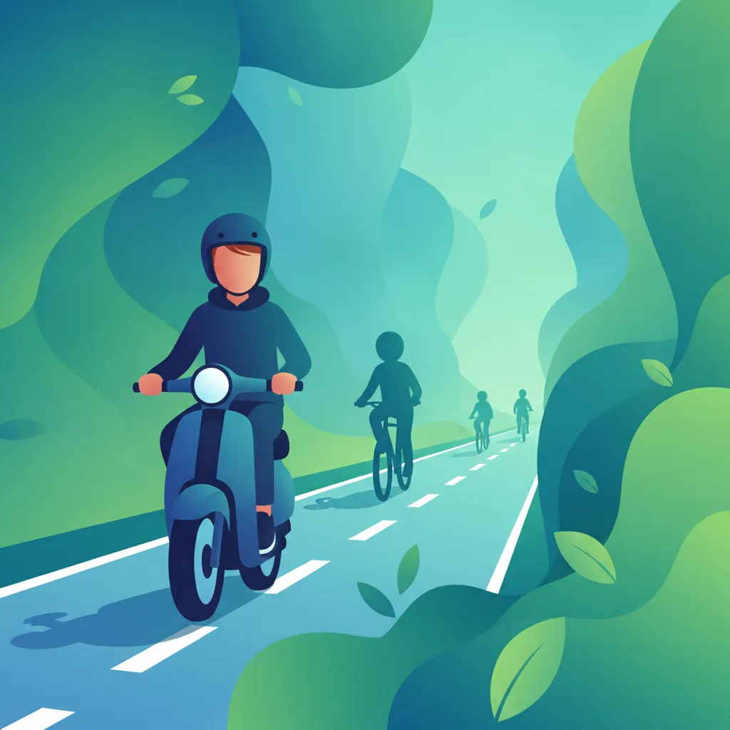 Règles de conduite pour cyclomoteur léger danois (LK)