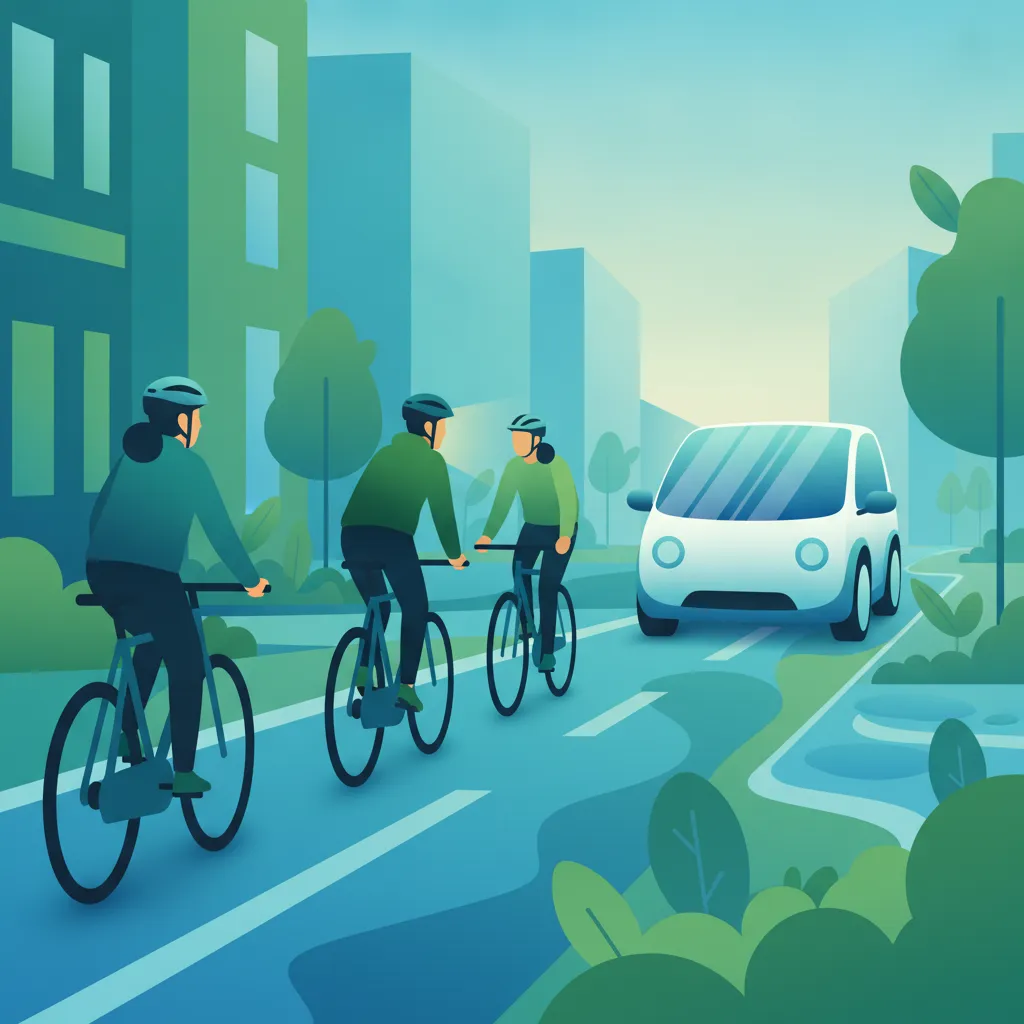 Navigieren durch Fahrradstraßen und Fahrrad-Prioritätsbereiche in Dänemark