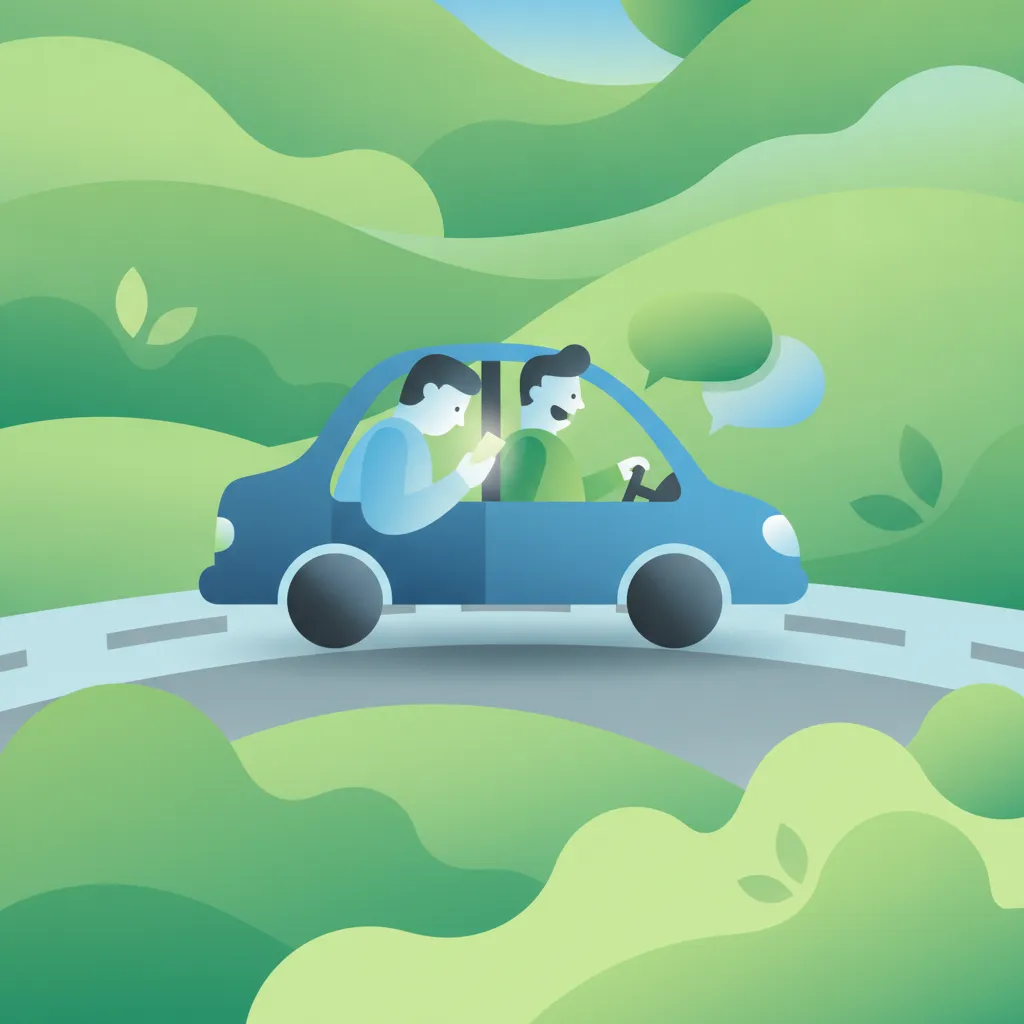 Ablenkungen im dänischen Verkehr vermeiden
